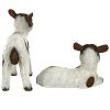 Set Of Romeo And Juliet Goat Statues