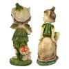 Set Perry And Pixie Gnome Statues