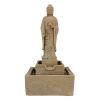 Buddha Fountain Square Base W/ Led