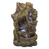 Willow Bend Illuminated Garden Fountain