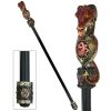 Celtic Battle Dragon Walking Stick