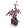 Savage Sabre Gothic Dragon Statue