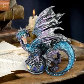 Fanged Shadow Dragon Statue