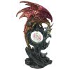 Carnelian The Wind Serpent Dragon Statue