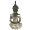 Silver Buddha W/Fabric Leggings