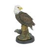 Medium Noble Bald Eagle Statue