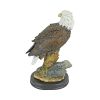 Medium Noble Bald Eagle Statue