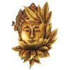 Guan Yin Lotus Wall Plaque