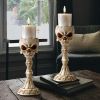 S/2 Skullduggery Candlesticks