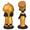 S/2 Mini Egyptian King/Queen Statues