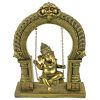 Lord Ganesha On A Swing Statue