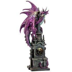 Wizards Dragon Of Bulwark Tower Statue