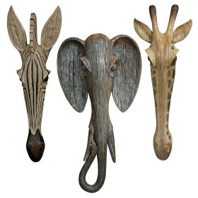 S/3 Animal Masks Of The Savannah