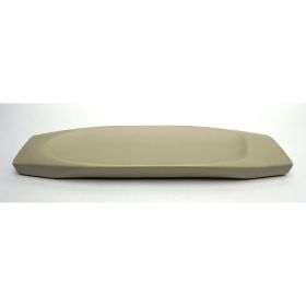 Delsin 17In Taupe Ceramic Dish