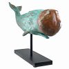 Folk Art Whale Statue