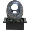 Bubbling Circle Tabletop Fountain