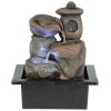 Stone Pagoda Tabletop Fountain