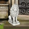 Mansfield Manor Lion Looking Right