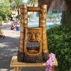 Tiki Gods Of Hawaii Illuminated Fountain