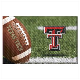 Texas Tech Scraper Mat 19"x30" - Ball