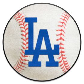 MLB - Los Angeles Dodgers 'LA' Baseball Mat 27" diameter