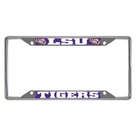 LSU License Plate Frame 6.25"x12.25"