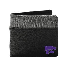 Littlearth NCAA Kansas State Wildcats Pebble Bi-Fold Wallet