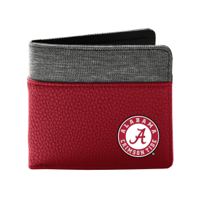 Littlearth NCAA Alabama Crimson Tide Pebble Bi-Fold Wallet