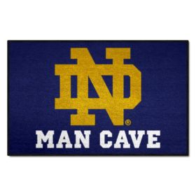 Notre Dame Man Cave Starter Rug 19"x30"