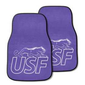 Sioux Falls 2-pc Carpeted Car Mats 17"x27"