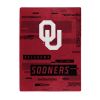 OKLAHOMA OFFICIAL NCAA "Digitize" Raschel Throw Blanket; 60" x 80"