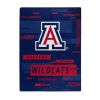 ARIZONA OFFICIAL NCAA "Digitize" Raschel Throw Blanket; 60" x 80"