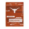 TEXAS OFFICIAL NCAA "Digitize" Raschel Throw Blanket; 60" x 80"