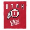 Utah OFFICIAL NCAA "Alumni" Silk Touch Throw Blanket; 50" x 60"