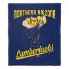 Northern Arizona OFFICIAL NCAA "Alumni" Silk Touch Throw Blanket; 50" x 60"