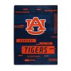 AUBURN OFFICIAL NCAA "Digitize" Raschel Throw Blanket; 60" x 80"