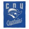 Christopher Newport OFFICIAL NCAA "Alumni" Silk Touch Throw Blanket; 50" x 60"