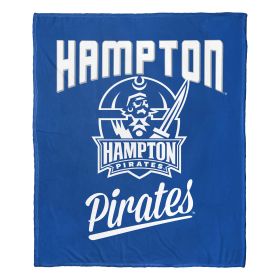 Hampton OFFICIAL NCAA "Alumni" Silk Touch Throw Blanket; 50" x 60"