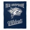 New Hampshire Wildcats OFFICIAL NCAA "Alumni" Silk Touch Throw Blanket; 50" x 60"