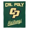 Cal Poly OFFICIAL NCAA "Alumni" Silk Touch Throw Blanket; 50" x 60"