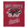 Saint Joseph's OFFICIAL NCAA "Alumni" Silk Touch Throw Blanket; 50" x 60"