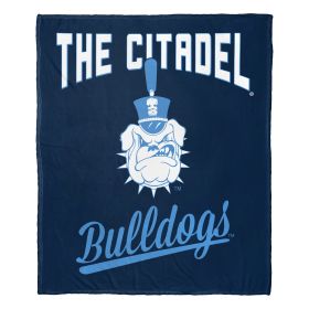 The Citadel OFFICIAL NCAA "Alumni" Silk Touch Throw Blanket; 50" x 60"