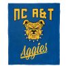 North Carolina A&T OFFICIAL NCAA "Alumni" Silk Touch Throw Blanket; 50" x 60"