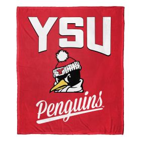 Youngstown State OFFICIAL NCAA "Alumni" Silk Touch Throw Blanket; 50" x 60"