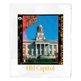 NCAA Campus Life Iowa Silk Touch Throw