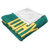 Wayne State OFFICIAL NCAA "Alumni" Silk Touch Throw Blanket; 50" x 60"