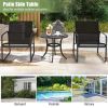 Garden Patio Side Table for Poolside Backyard Balcony