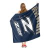 Akron OFFICIAL NCAA "Alumni" Silk Touch Throw Blanket; 50" x 60"