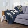 Akron OFFICIAL NCAA "Alumni" Silk Touch Throw Blanket; 50" x 60"