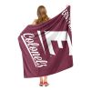 Eastern Kentucky OFFICIAL NCAA "Alumni" Silk Touch Throw Blanket; 50" x 60"